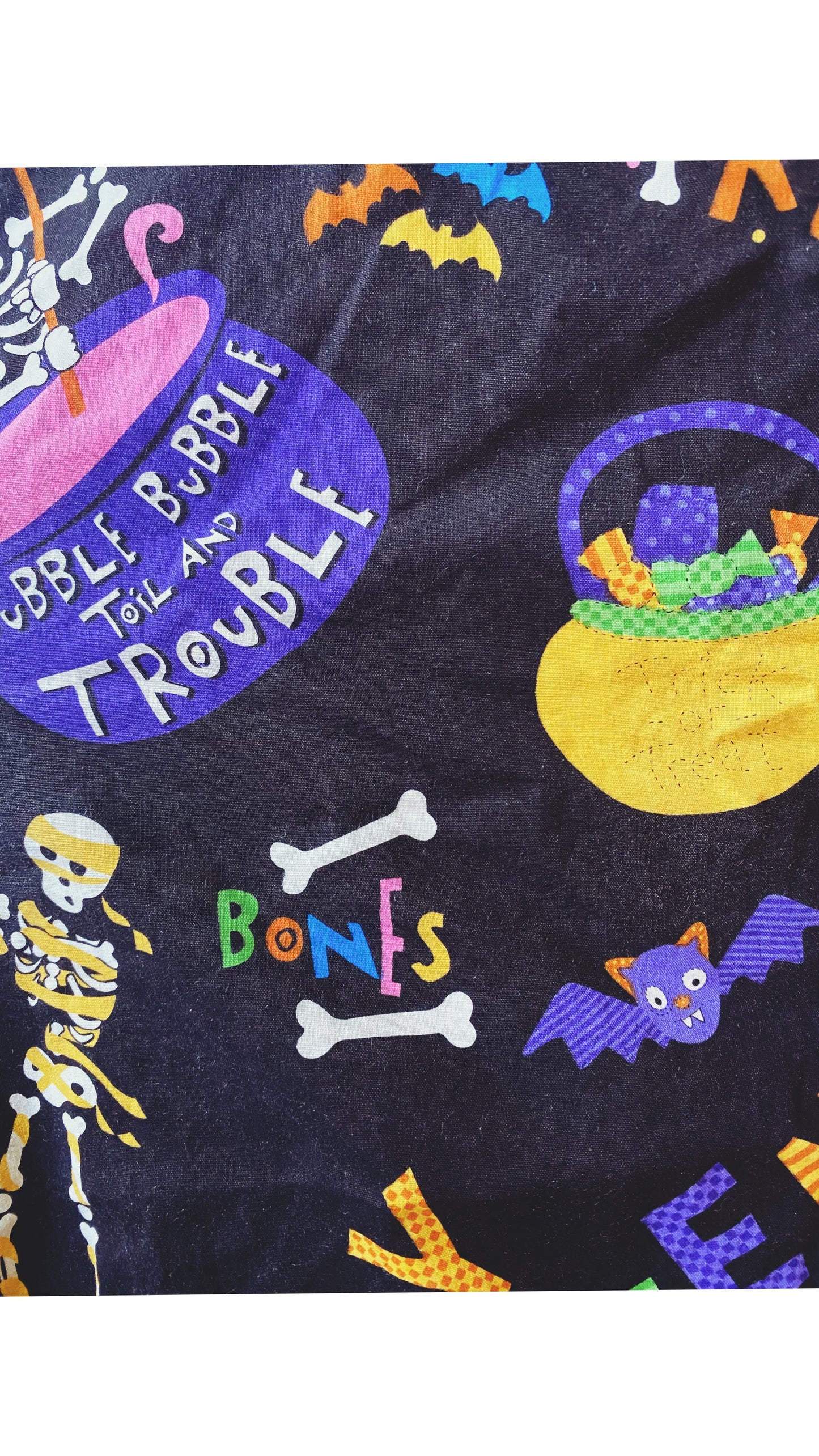 Limited edition recycled spooky skeleton