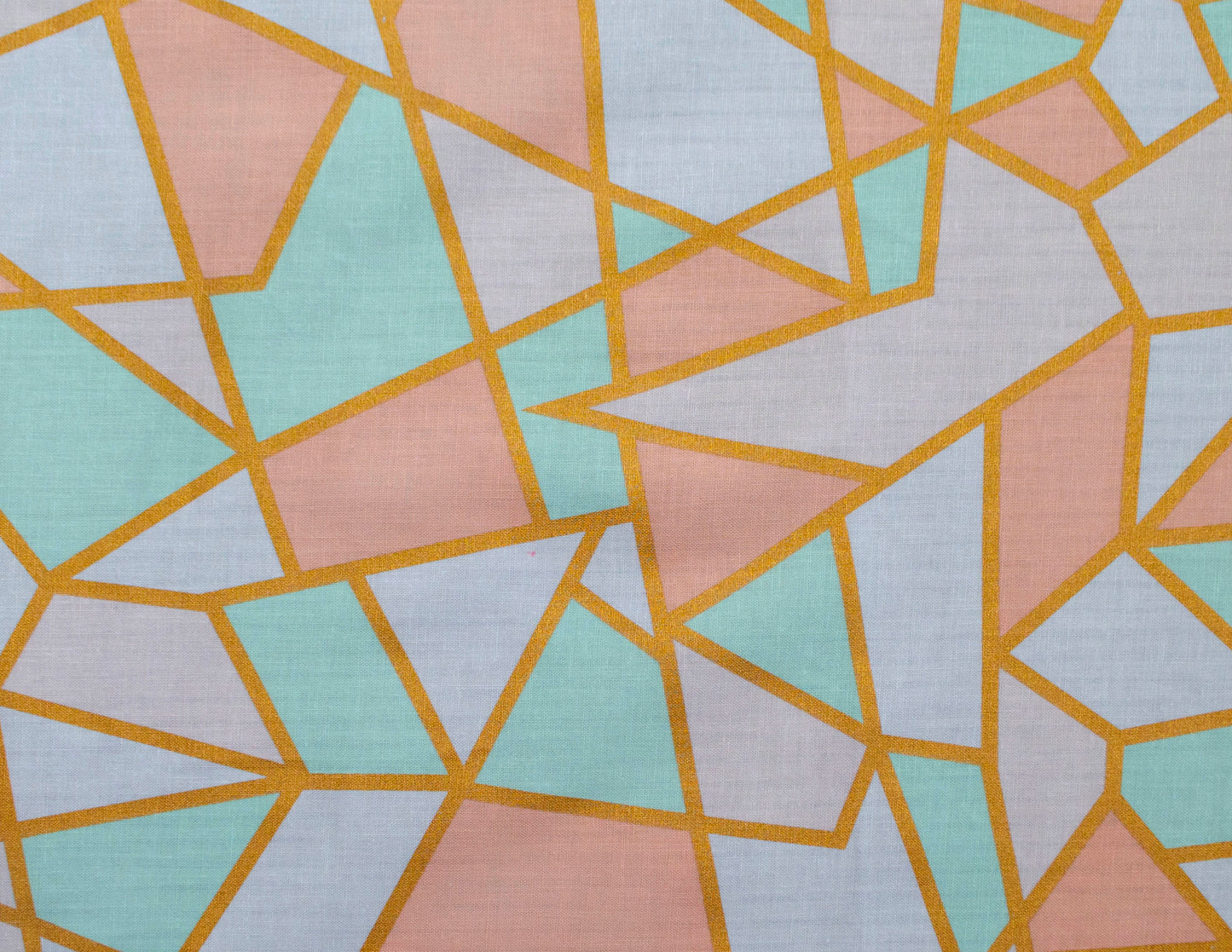 Geometric mint and pink (162)