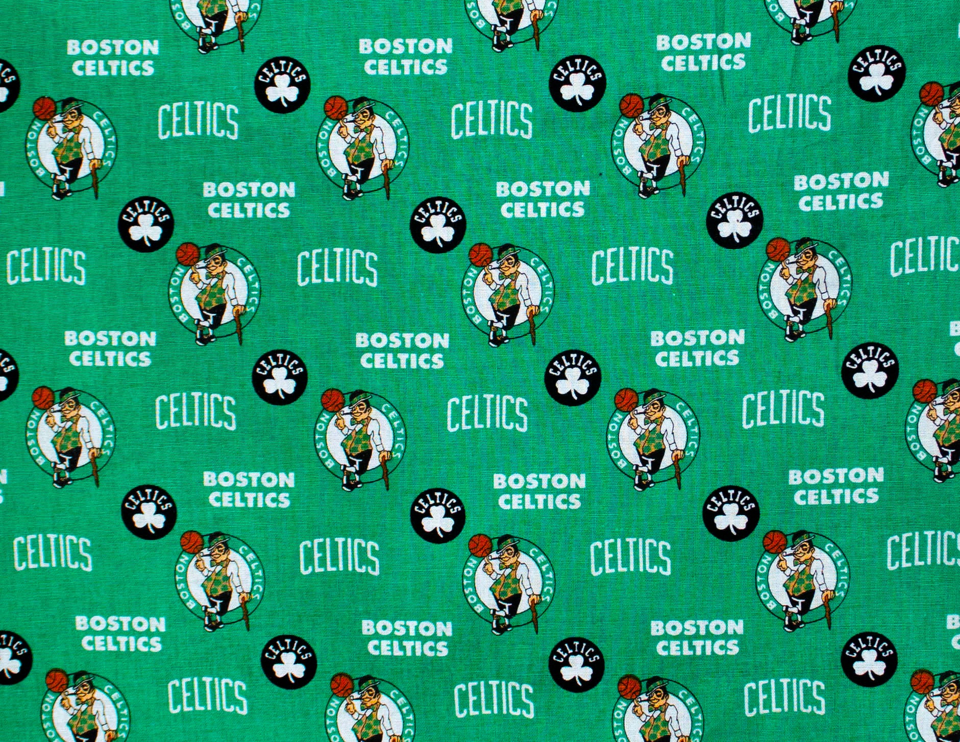 Boston Celtics Reversible Dog Bandana