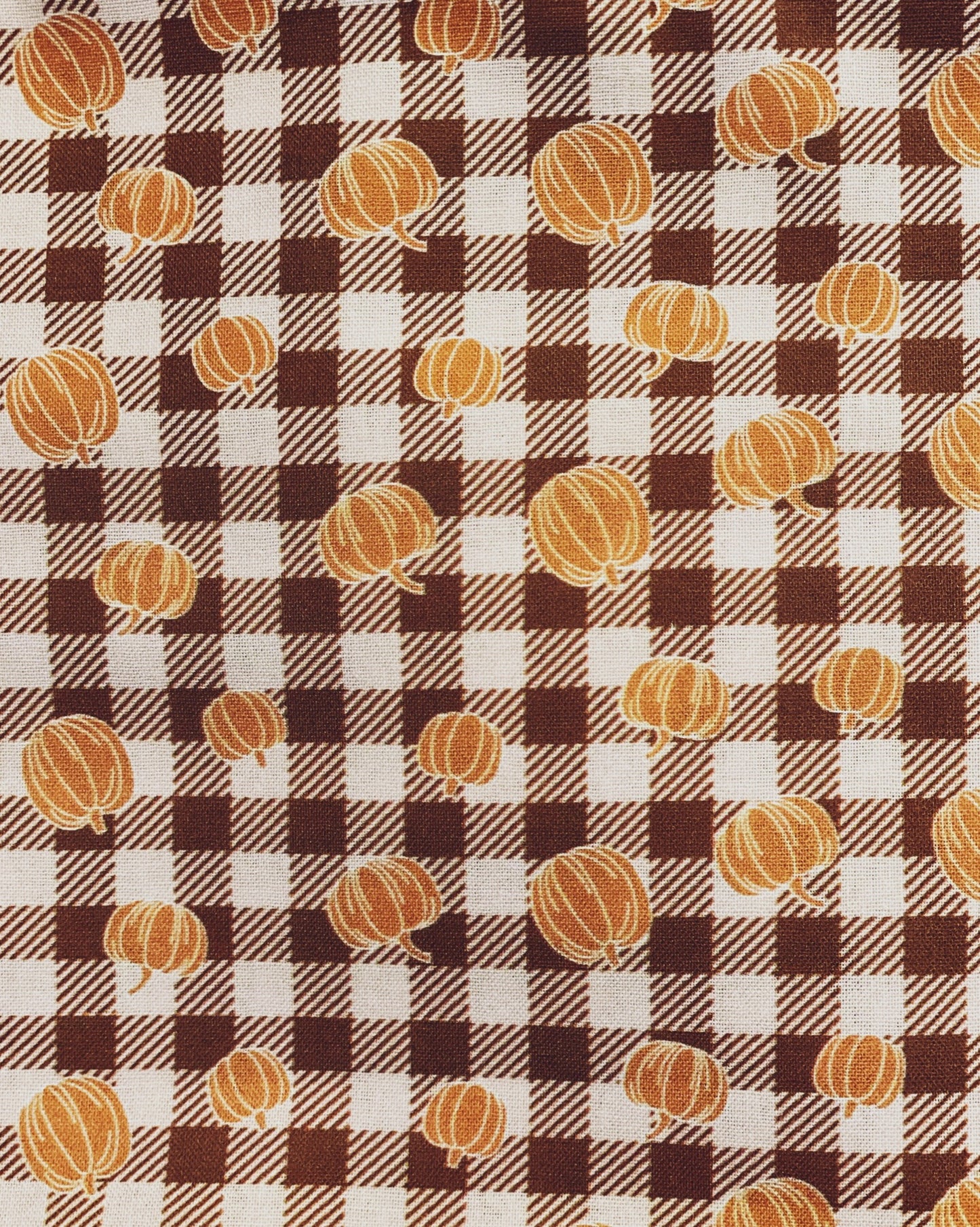 Fall Plaid Pumpkin (H13)