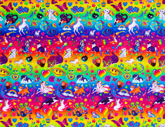 Lisa Frank stickers inspired (078)