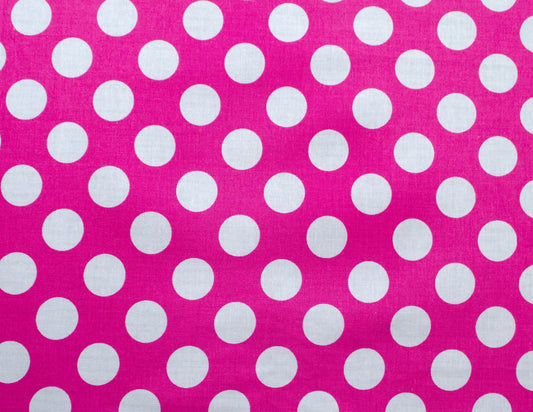 Pink polka dots (090)